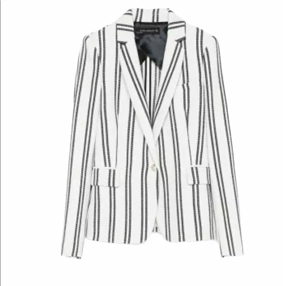 zara waffle blazer